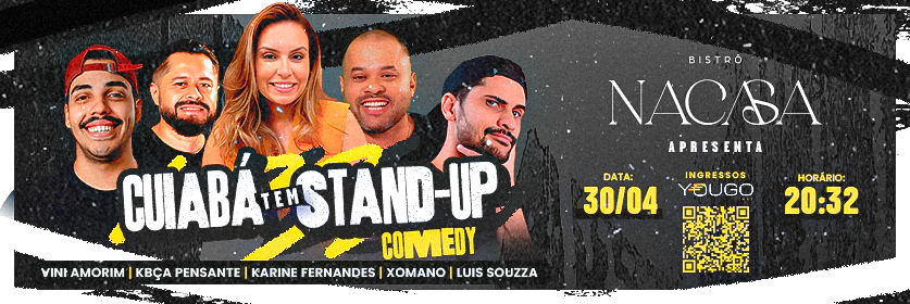 CUIABA TEM STAND-UP COMEDY